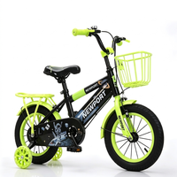 Sepeda Anak Grosir 12 14 16 20 Inch Sepeda Anak-anak Ban Lebar 2.125 Roda Flash Keranjang Depan Logam Pabrik OEM Grosir