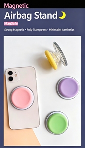 Soportes Magnéticos Griptok para Teléfonos Móviles, Agarraderas Magnéticas PopSockets con Parte Superior Redonda de Silicona para iPhone 17 16 - Product Image 4