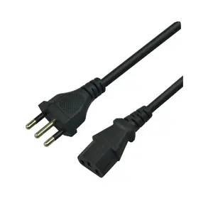 18AWG Ý Dây Nguồn 6 Feet Dây Nguồn Màn Hình Máy Tính Phổ Thông, Cáp Nguồn C13 Cho Màn Hình Máy In PC Và Vv