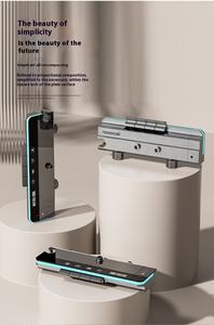 Лучшее качество низкая цена настенный душ умный дисплей температуры светодиодный душевой набор смесители для ванной комнаты Набор Для Душа - Product Image 4