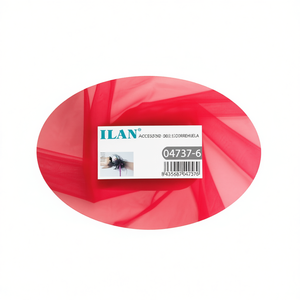 Voile de mariée ILAN en tulle rouge 150x200cm, accessoires de mariage - Product Image 1