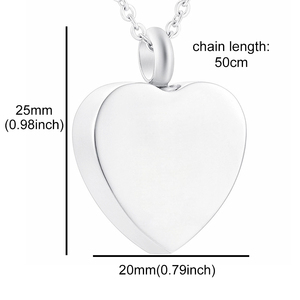 Gioielli cremazione ciondolo urna a forma di cuore ceneri Memorial of Family/Pet-il buono come ho vissuto mentre ero forte- - Product Image 2