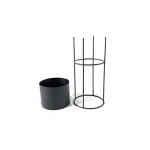 Haute qualité <span class=keywords><strong>pas</strong></span> <span class=keywords><strong>cher</strong></span> fer noir <span class=keywords><strong>grand</strong></span> bougeoir pour la décoration de la maison - Product Image 3