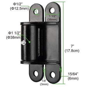 <span class=keywords><strong>Bisagras</strong></span> de puerta de rodamiento de rodillos de soldadura de perno moderno de 7 "de alta resistencia Bisagra de Puerta de Hierro lubricable <span class=keywords><strong>para</strong></span> puertas de entrada <span class=keywords><strong>grandes</strong></span> y pesadas 1100 libras - Product Image 4