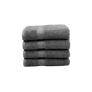 Serviette tissée personnalisée pour cheveux, 100% coton, serviette colorée avec logo brodé - Product Image 6