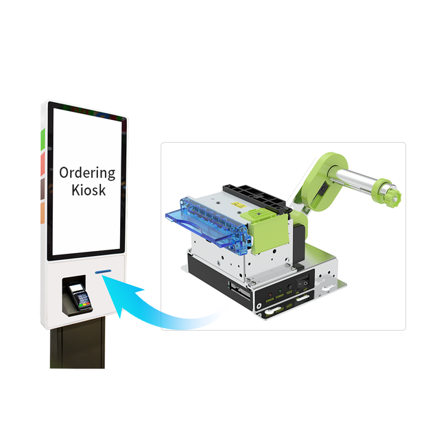 Cashino KP-212A 58mm High Performance Thermal Kiosk Printer Compatible with ESC/POS Inkless Printer
