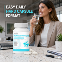 Capsules Probiotiques pour Femmes en Marque Blanche OEM/ODM – Complément Équilibre Microbiome – Approvisionnement Direct Usine