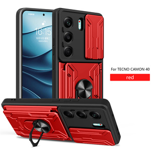 Étui magnétique Lichicase tout-en-un en TPU hybride renforcé aux coins pour Tecno Camon <span class=keywords><strong>50</strong></span> Spark <span class=keywords><strong>50</strong></span> – Housse de protection robuste - Product Image 4