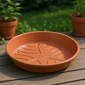 Plateau en terre cuite GELI Standard Saucer 12cm, lot de 40 - Product Image 3