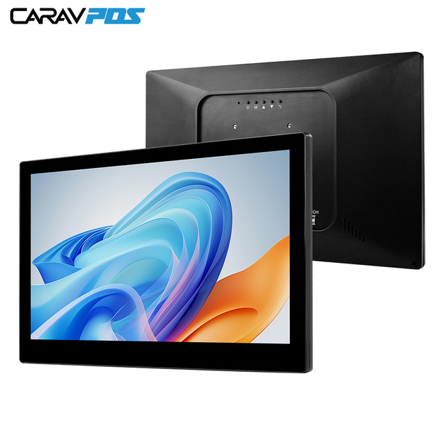 Factory Direct 15.6 Inch LCD TFT Touch Monitor POS Display Non Touch Optional VESA Mount for Retail Store Checkout