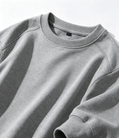 Nouveauté Sweat-shirt à col rond surdimensionné pour homme avec broderie 3D pour le streetwear