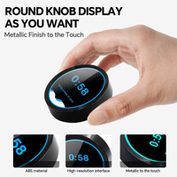 Module d'affichage LCD couleur IPS circulaire BOE ESP32 S3 LVGL 2,1 pouces rotatif 480x480 avec bouton rotatif et encodeur, Wi-Fi, bleu, 300 nits