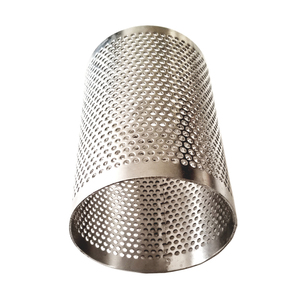 Good Slag Removal Effect Cylindrical Metal Mesh Perforated Tube Filter Screen - Product Image 5