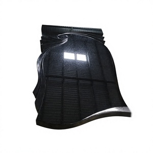 Monumentos, lápidas y recuerdos de granito negro pulido moderno, en losas gruesas - Product Image 2