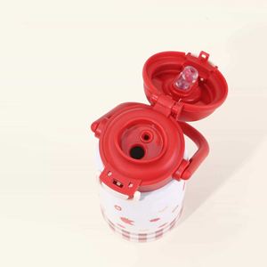 316 Stainless Steel Insulated Water Bottle Pop-Up Lid Portable Thermal Bottle <b>Large</b> Capacity Food Grade Travel <b>Mug</b> - Product Image 6