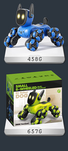 Nuevo Robot Perro RC ROLIN Q200 Escala 1:14 de Plástico ABS con Ocho Ruedas, Inducción por Gestos, Multifunción, Juguete Acrobático - Product Image 6