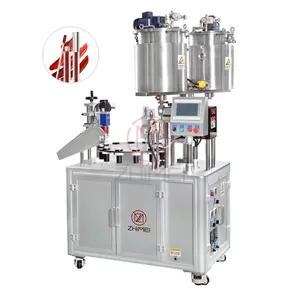 ZHIMEI Semi-auto Filling Machine For Cosmetic Products Lip Gloss mascara Filling Machine