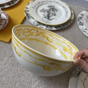 Service de table en porcelaine de luxe européenne avec 41 pièces en porcelaine fine - Product Image 5