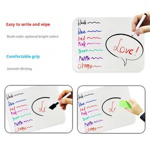 Stylo magnétique pour tableau blanc avec pointe en fibre effaçable, marqueur coloré écologique pour enfants, pour l'écriture sur tableau blanc - Product Image 6