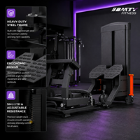 BM Commercial Fitness Studio Machine d'entraînement de force avec pile de poids pour fessiers et hanches, équipement de gym en gros