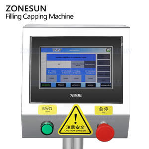 ZONESUN ZS-AFC27YT Sistema de Cámara con Bomba Magnética Automática de Doble Cabezal para Llenado y Tapado de Botellas de Cosméticos Líquidos - Product Image 2