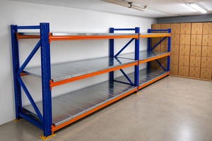 Estantería de Almacenamiento de Paneles de Acero de Uso Ligero, Estanterías Industriales Ajustables para Soluciones de Almacenamiento en Almacenes y Fábricas - Product Image 3