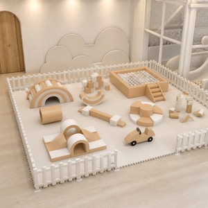 Area Gioco Modulare OEM in Pelle PU e Peluche, Piscina di Palline Morbida, Area Gioco <span class=keywords><strong>Mobile</strong></span> per Bambini, Idee Commerciali per Aree Gioco - Product Image 2