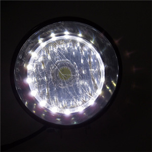 Conjunto de Faro Delantero para Motocicleta, Apto para Modificación de Accesorios Harley, Faro Delantero Modificado para Motocicleta - Product Image 3