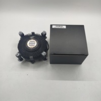 Disipador de Calor para CPU Hongyi Anode Black Intel Original, Socket LGA 1156 1155 1151 1150 775 1200, Núcleo de Cobre, para I3 I5 I7