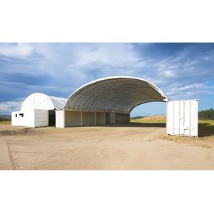 Nouvelle structure en membrane tendue en PVC pour hangar d'avion préfabriqué avec armature en acier et couverture de type auvent - Product Image 5