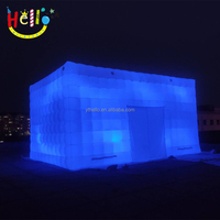 Tente gonflable pour boîte de nuit en plein air, tente de fête, cube, cabine photo, publicité, chapiteau gonflable personnalisé, vente en gros