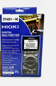 HIOKI Multímetro Digital DT4261 <span class=keywords><strong>RMS</strong></span> Verdadero con Adaptador Inalámbrico Z3210, 1 Unidad, 2 Unidades - Product Image 5
