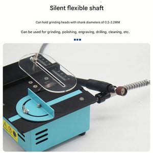 Mini 96w Portable Multifunctional Table Saw Acrylic Cork Cutting Machine DIY Cutting <b>Tool</b> Woodworking <b>Bench</b> Lathe Cutter Machine - Product Image 2