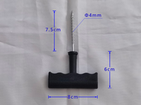 Kit d'outils de réparation de pneus sans chambre à air de 10 pièces avec pince