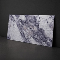 Revêtement mural en pierre souple flexible, panneau de carreaux en sable de quartz pliable, gris clair violet, pour décoration intérieure et extérieure, salon