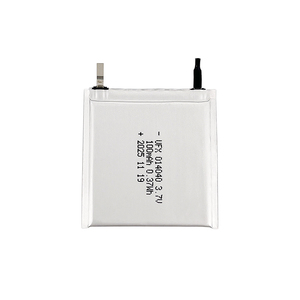 Литий-полимерный тонкий аккумулятор для смарт-карт UFX 014040, 100 мАч, 3,7 В, ультратонкий, прямые поставки с завода - Product Image 1