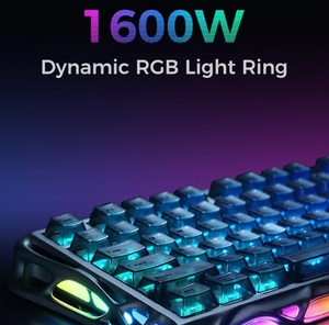 GravaStar V75 Magnetic Switch Gaming <b>Keyboard</b>, Wired <b>Keyboard</b> with 8K Polling Rate RGB Backlight for Valorant Esports Game - Product Image 4