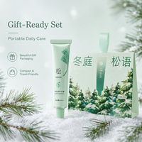 Crème pour les mains OEM ODM 45ml, parfum pin, hydratante, réparatrice pour peaux sèches, lissante, hydratante, vente en gros, coffret cadeau professionnel