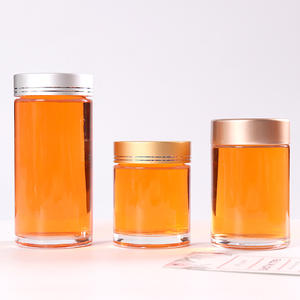 <span class=keywords><strong>Pot</strong></span> en verre <span class=keywords><strong>vide</strong></span> à prix bon marché 80 ml 130 ml 280 ml 380 ml <span class=keywords><strong>pot</strong></span> en verre pour le stockage des aliments de <span class=keywords><strong>confiture</strong></span> de miel avec couvercle en vrac - Product Image 5