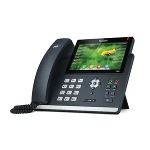 YL SIP-T48S Via Bt40 Usb Recording Up To 16 Sip Accounts Paper Label Free Design IP Conference Phone
