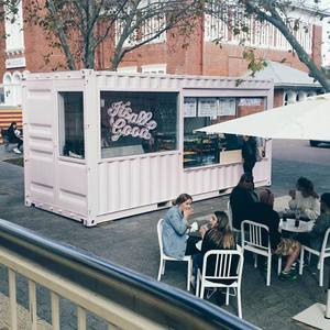 Restaurant modulaire en conteneur maritime à vendre, nouveau style de restaurant mobile, conteneur de restauration, kiosque alimentaire extérieur - Product Image 2