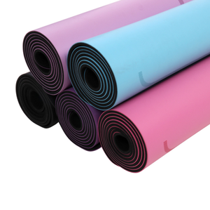 Personnalisé L'alignement En Relief Premium Noir En Caoutchouc Naturel <span class=keywords><strong>Pilates</strong></span> <span class=keywords><strong>Écologique</strong></span> <span class=keywords><strong>Tapis</strong></span> De Yoga D'UNITÉ CENTRALE - Product Image 6