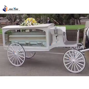 Westerse Cowboy Lijkwagen Houten Wagenstijl Voor Ranchbegrafenissen - Product Image 4