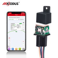 Micodus - Mini Rastreador GPS Oculto Tipo Relé 2G para Motocicletas y Camiones, Dispositivo Inteligente de Rastreo de Vehículos con Interruptor de Apagado, Cableado