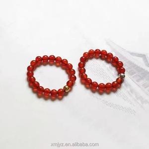 Anillo <span class=keywords><strong>de</strong></span> <span class=keywords><strong>oro</strong></span> <span class=keywords><strong>de</strong></span> 18K certificado, bolas doradas <span class=keywords><strong>de</strong></span> 3mm, tejido, color dorado, granate, regalo <span class=keywords><strong>de</strong></span> drenaje para tienda en vivo, Au750 - Product Image 2