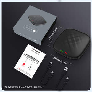 4GB + 64GB Android 12 Carplay Smart Ai Box Multimedia Wireless Auto per Netflix <span class=keywords><strong>YouTube</strong></span> TikTok - Product Image 5