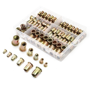 M12 Chrome mạ Cổ Phiếu có sẵn đinh tán khóa Nut cho phần cứng và tấm tán đinh - Product Image 1