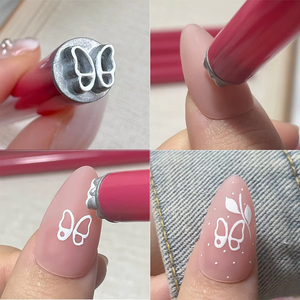 ชุดปากกาประทับลายเล็บมืออาชีพ ขายดี 6/10/15 ชิ้น อุปกรณ์ทำเล็บ DIY สำหรับตกแต่งลายกราฟฟิตี - Product Image 5