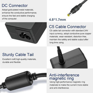 <span class=keywords><strong>Chargeur</strong></span> pour ordinateur portable OEM 65W Adaptateur secteur 18.5V 3.5A avec fonctions QC2.0 PD 3.0 pour NC6000 pour ordinateurs portables <span class=keywords><strong>HP</strong></span> COMPAQ DV6000 DV6800 DV6700 - Product Image 4