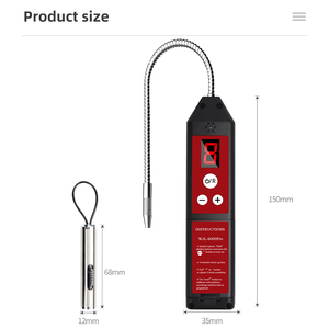 Détecteur de fuites haute performance WJL-6000Pro – Analyseur automatique et simple de gaz et de réfrigérants - Product Image 5